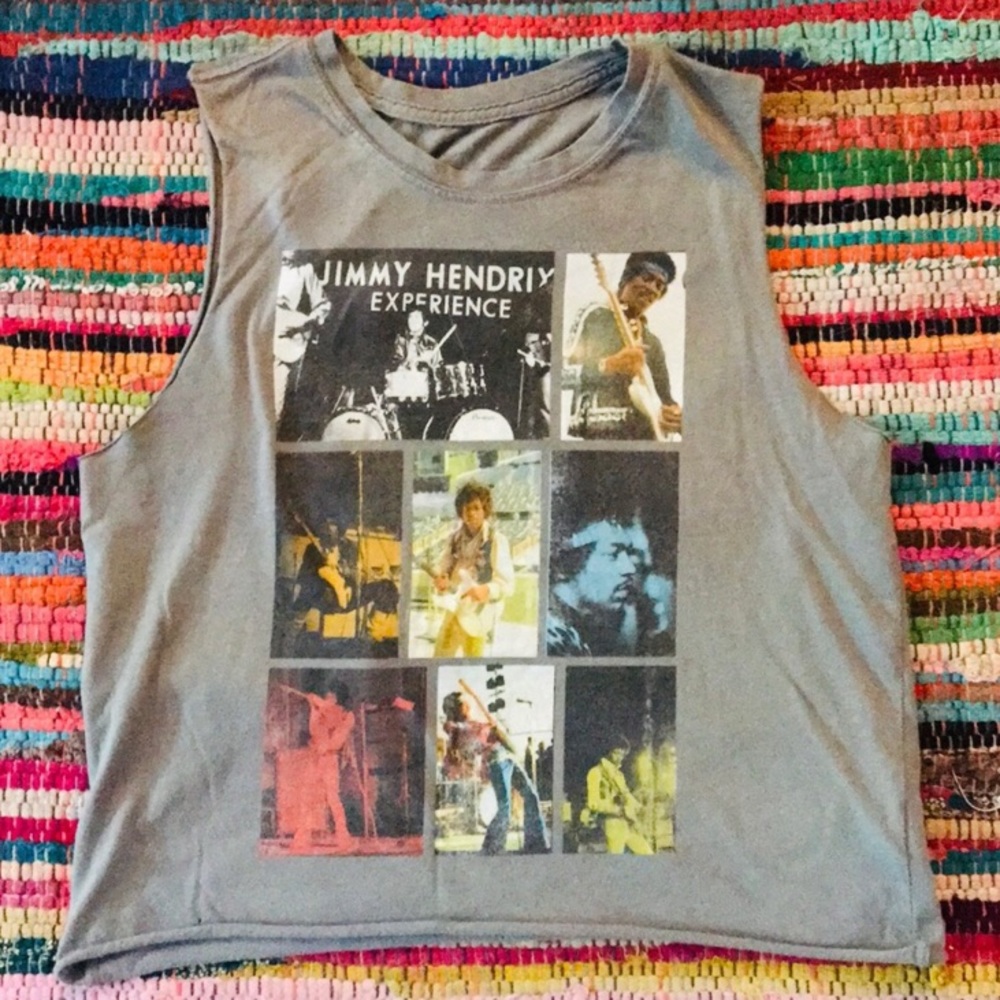 VINTAGE Jimmy Hendrix Tank MEDIUM